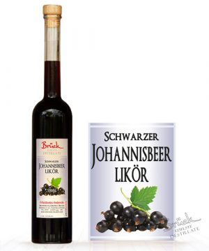 Schwarzer Johannisbeerlikör 18% vol. 0,5 Liter